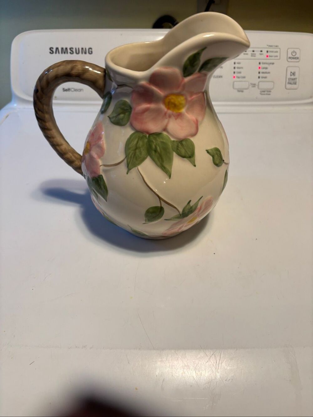 Vintage Franciscan Rose Pitcher